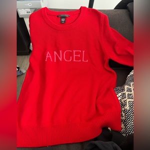 Victoria’s Secret angel sweater